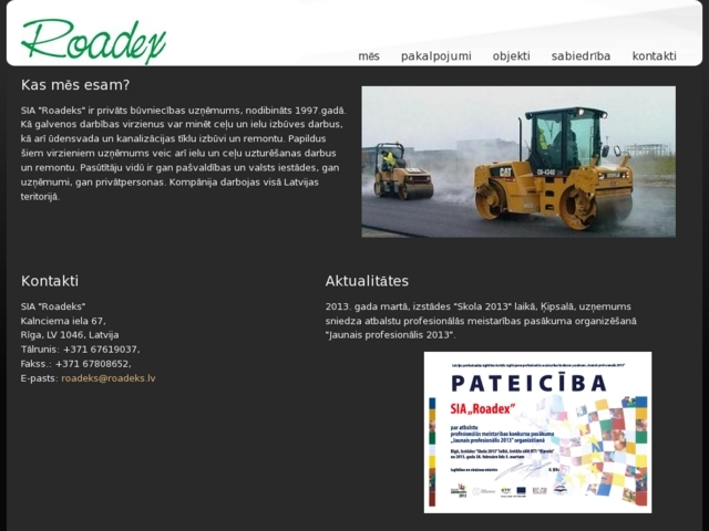 Roadeks, SIA
